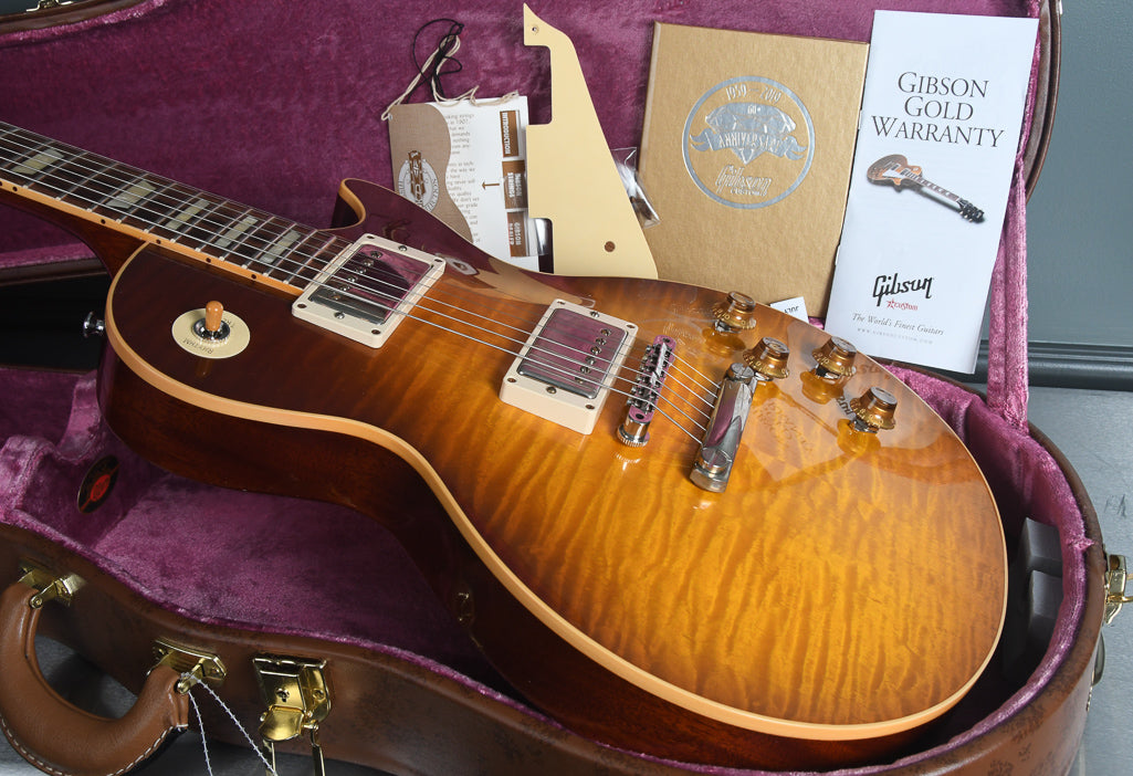 2019 Gibson 60th Anniversary Les Paul 1959 R9 Reissue Slow Iced Tea Fade OHSC