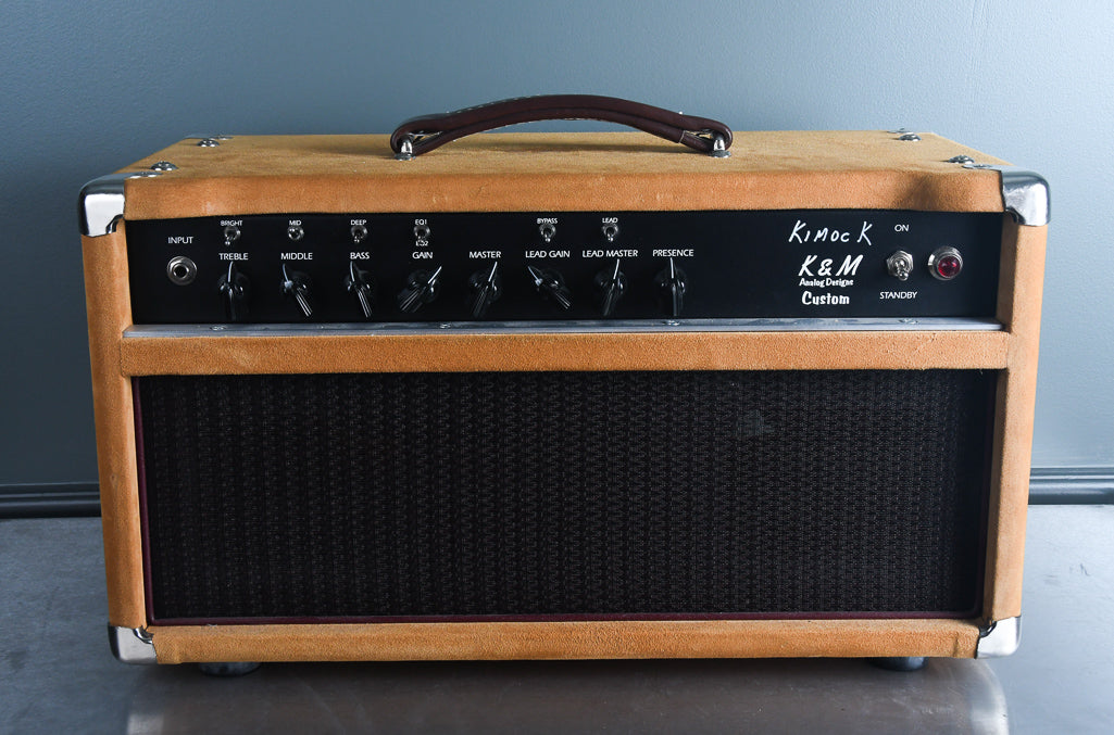 2006 Two Rock Kimock Signature 50 Watt Head Buckskin Suede