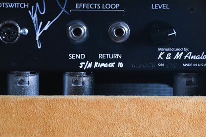 2006 Two Rock Kimock Signature 50 Watt Head Buckskin Suede