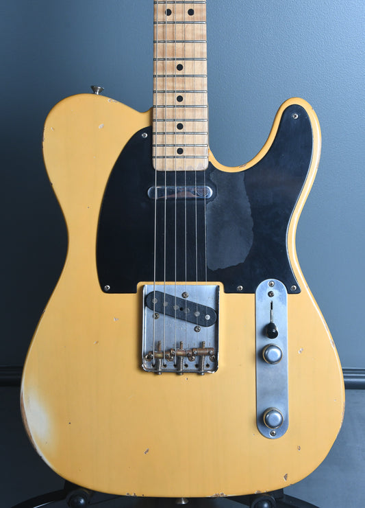 1997 Fender Custom Shop '51 Relic Nocaster Vince Cunetto Aged Blonde OHSC