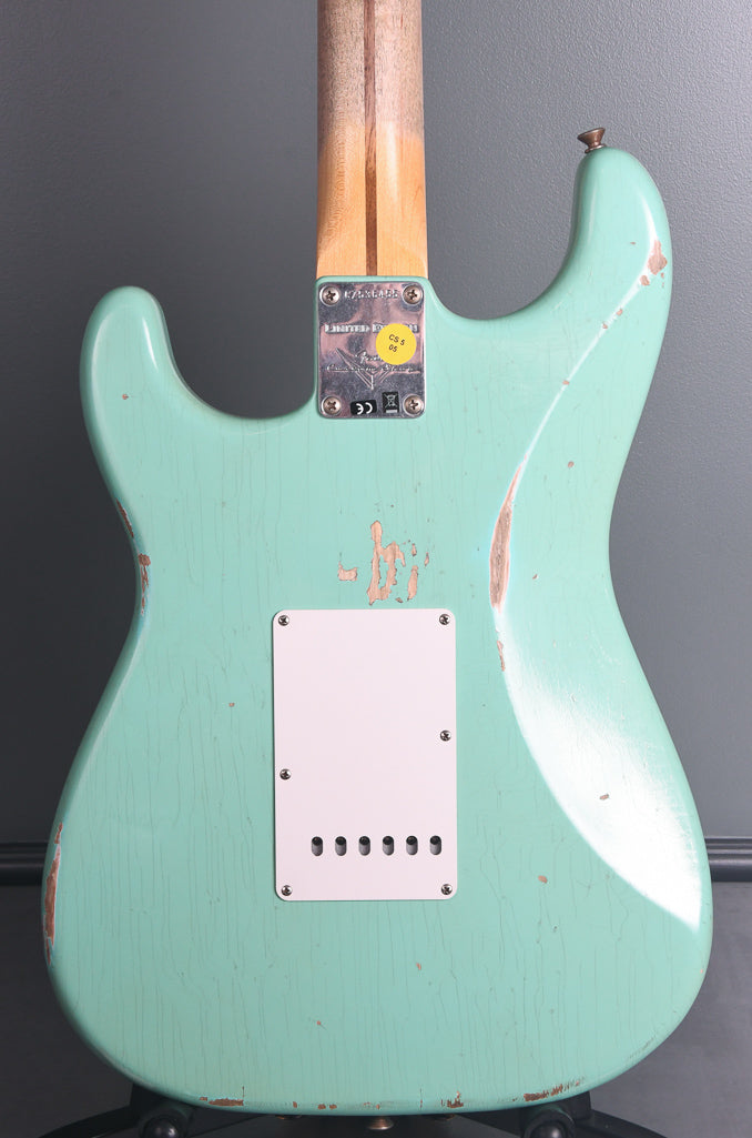 2018 Fender Custom Shop LTD '55 Relic Stratocaster Aged Faded Seafoam Green