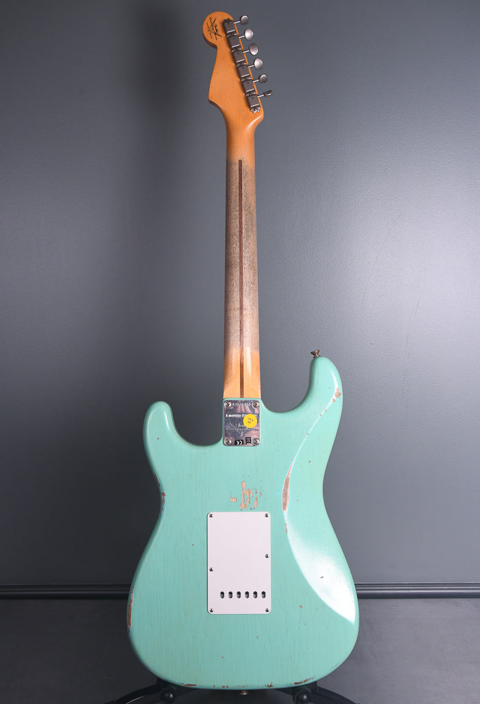 2018 Fender Custom Shop LTD '55 Relic Stratocaster Aged Faded Seafoam Green