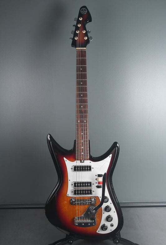 1966 Teisco Del Rey K-3L Sunburst