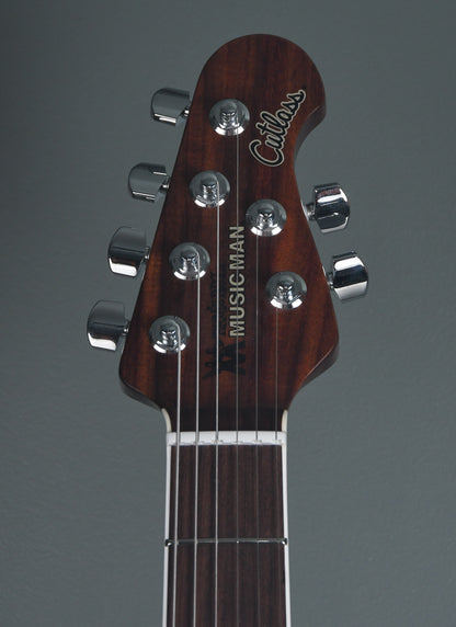 2019 Ernie Ball Music Man Cutlass Wenge Neck bound fingerboard Gray Joy
