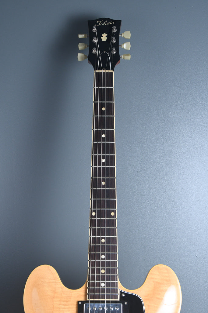 2014 Tokai ES 185 VNT Figured Natural OHSC ES 335