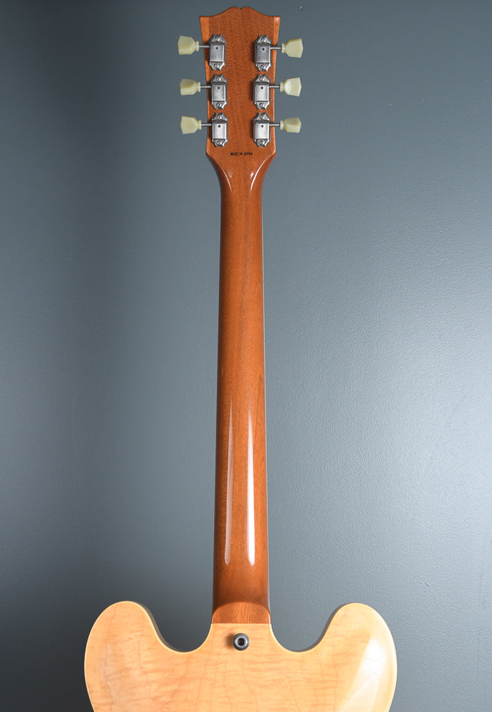 2014 Tokai ES 185 VNT Figured Natural OHSC ES 335