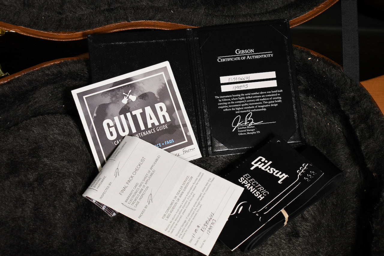 2017 Gibson Memphis ES-339 Natural