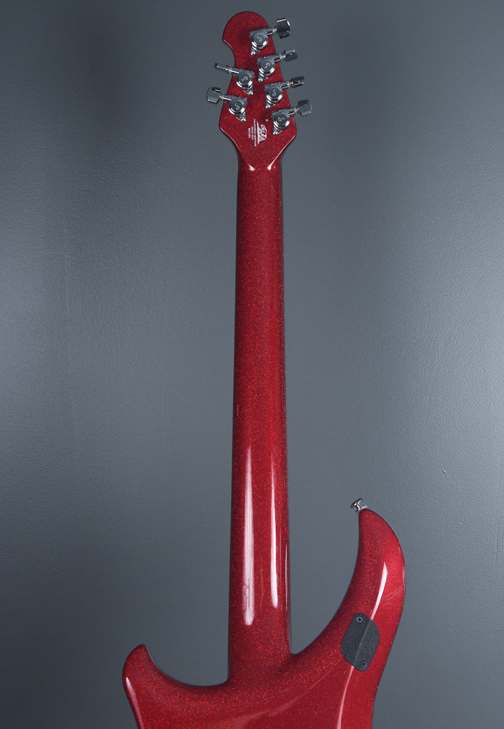 2018 Ernie Ball Music Man John Petrucci Majesty Ball Family Reserve BFR Cinnabar Red Limited Edition