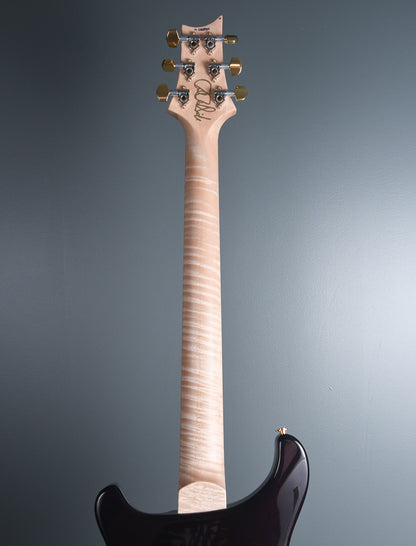 2019 PRS Wood Library Custom 24 Fatback 10 Top Quilt Orange Tiger