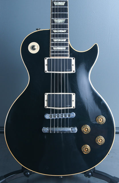 1980 Gibson Les Paul Standard Ebony with EMG's OHSC