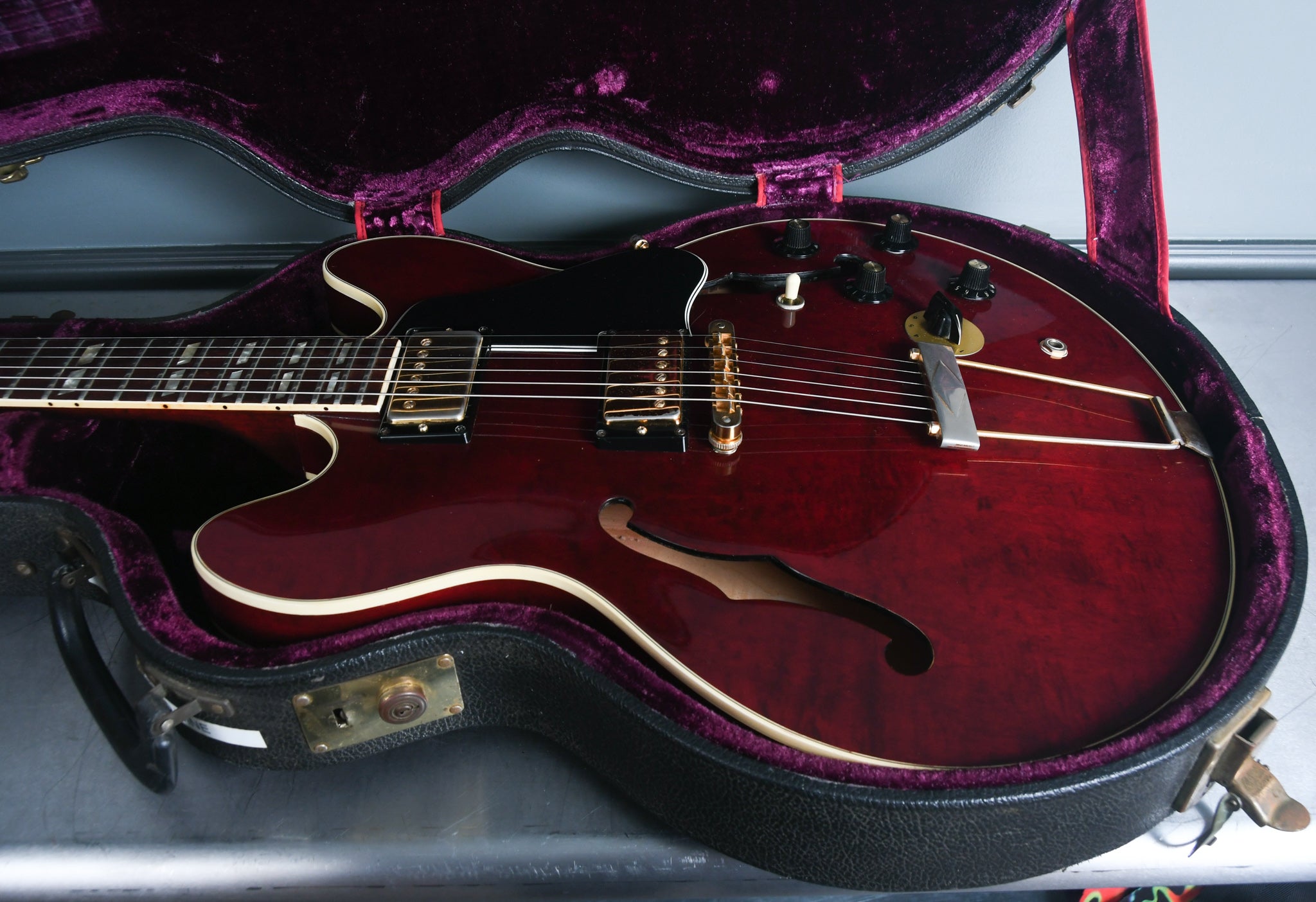 1976 Gibson ES 345 TD Stereo Wine Red OHSC – Watchtower Guitars
