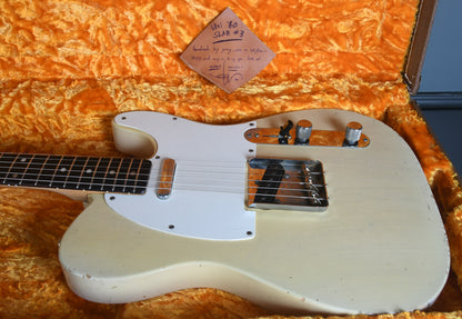2006 GVCG '60 Slab Telecaster Aged White Blond OHSC