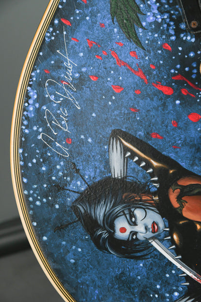 1973 Gibson Les Custom Ebony with Custom Artwork