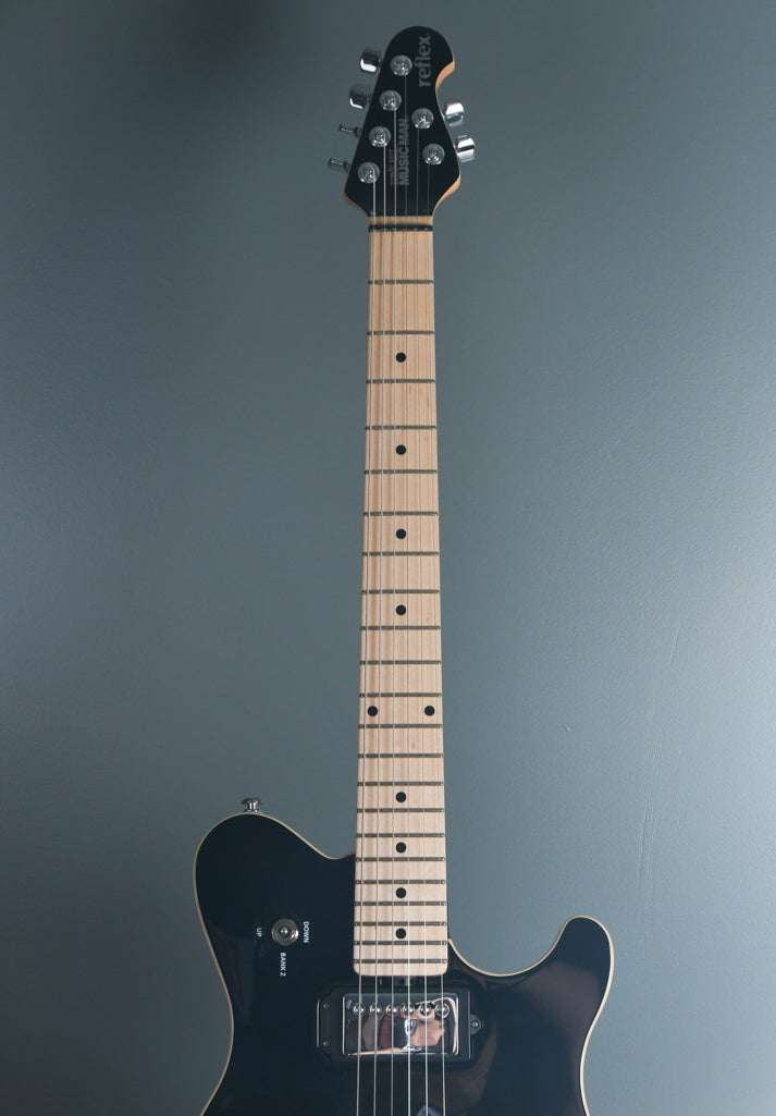 2012 Ernie Ball Music Man The Game Changer Reflex Guitar HH Tremolo Black