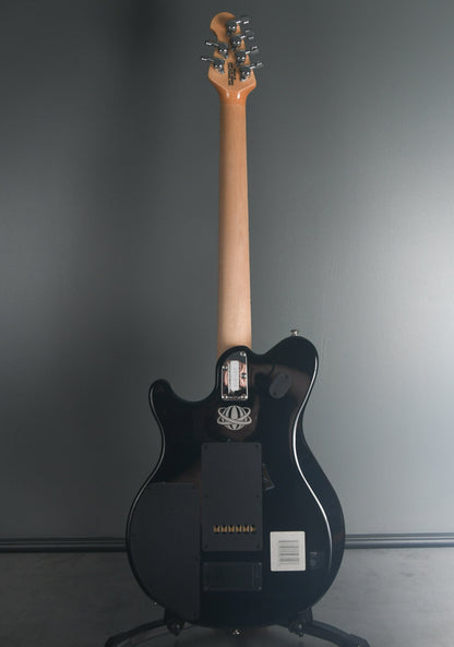 2012 Ernie Ball Music Man The Game Changer Reflex Guitar HH Tremolo Black