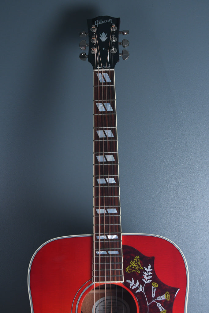 2018 Gibson Montana Hummingbird Acoustic Vintage Cherry Sunburst