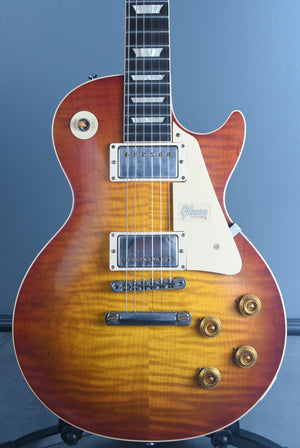 2019 Gibson 60th Anniversary Les Paul 1959 R9 Reissue Sunrise Teaburst VOS