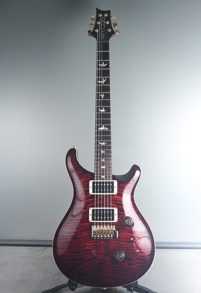 PRS Custom 24 Fire Red Burst 10 Top