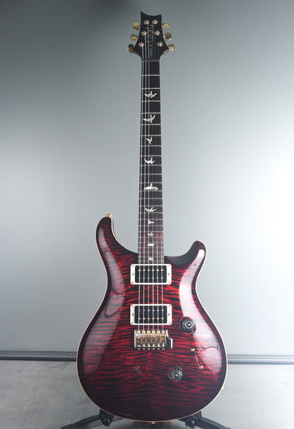 PRS Custom 24 Fire Red Burst 10 Top