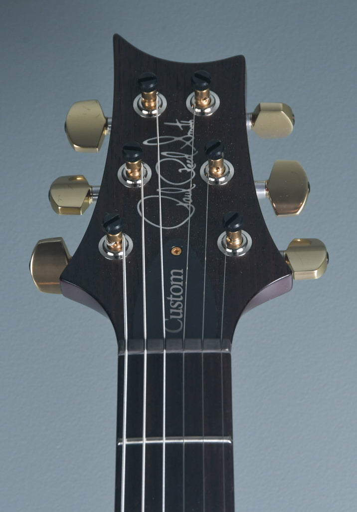 PRS Custom 24 Fire Red Burst 10 Top