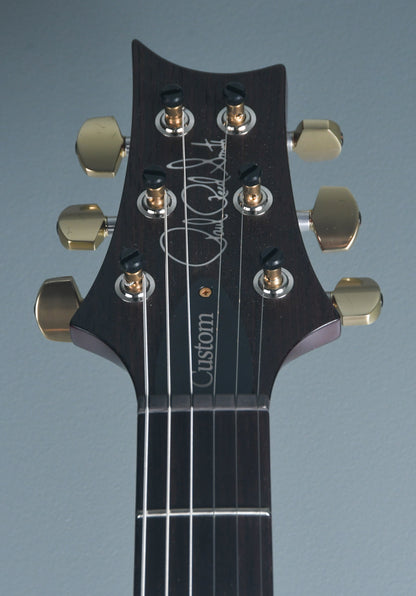 PRS Custom 24 Fire Red Burst 10 Top