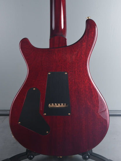 PRS Custom 24 Fire Red Burst 10 Top