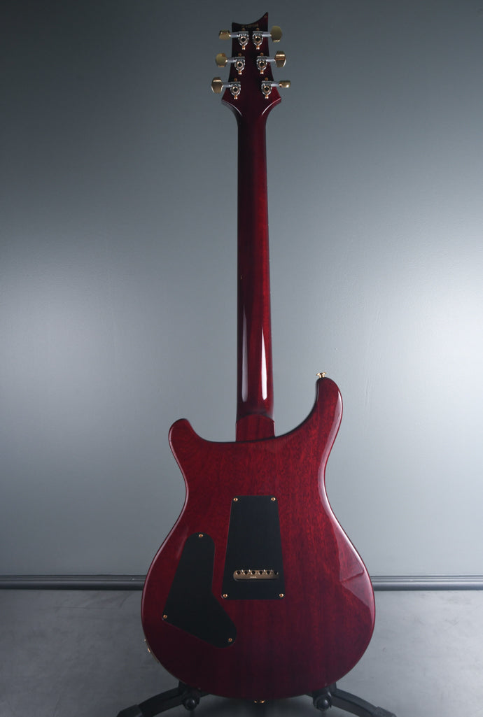 PRS Custom 24 Fire Red Burst 10 Top