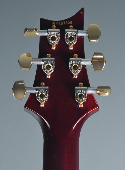 PRS Custom 24 Fire Red Burst 10 Top