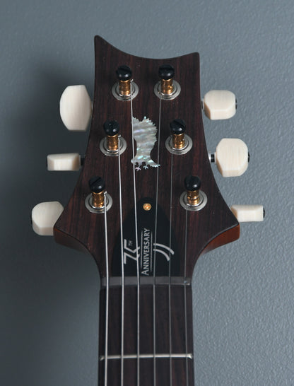 PRS Custom 24 35th Anniversary Aquamarine 10 Top