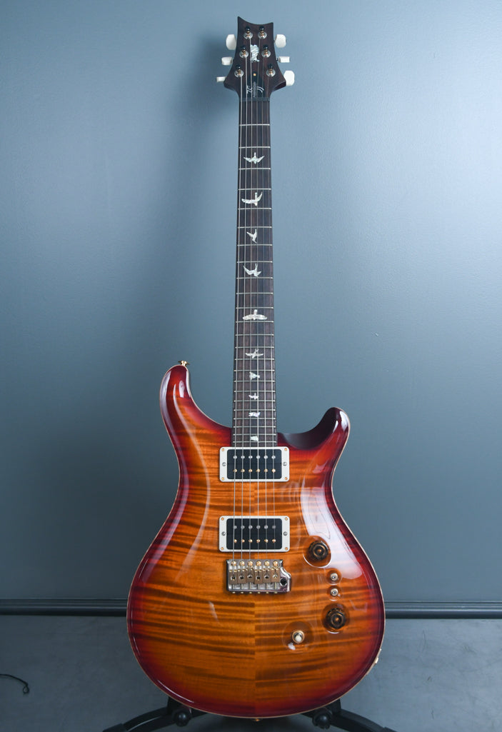 PRS Custom 24 35th Anniversary Dark Cherry Sunburst 10 Top