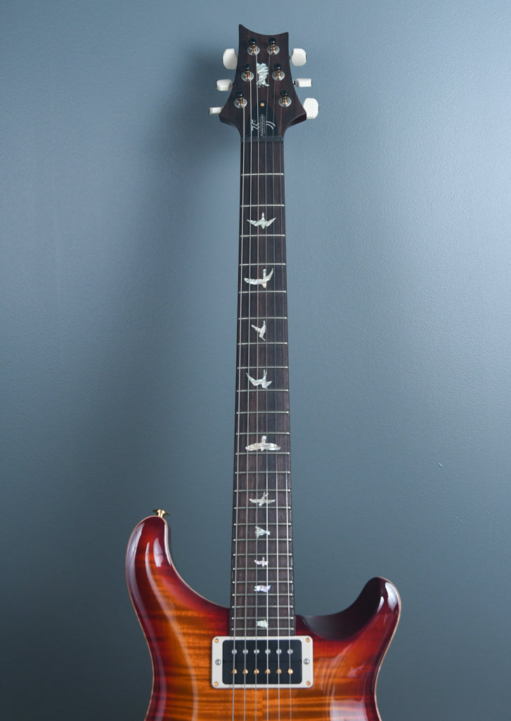 PRS Custom 24 35th Anniversary Dark Cherry Sunburst 10 Top