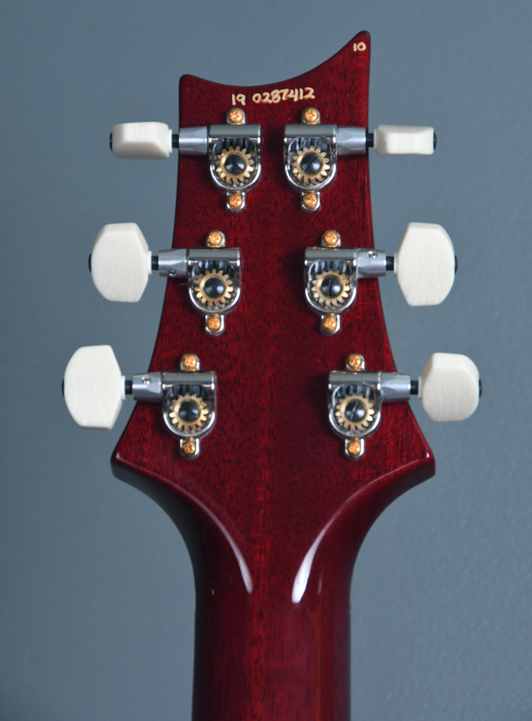 PRS Custom 24 35th Anniversary Dark Cherry Sunburst 10 Top