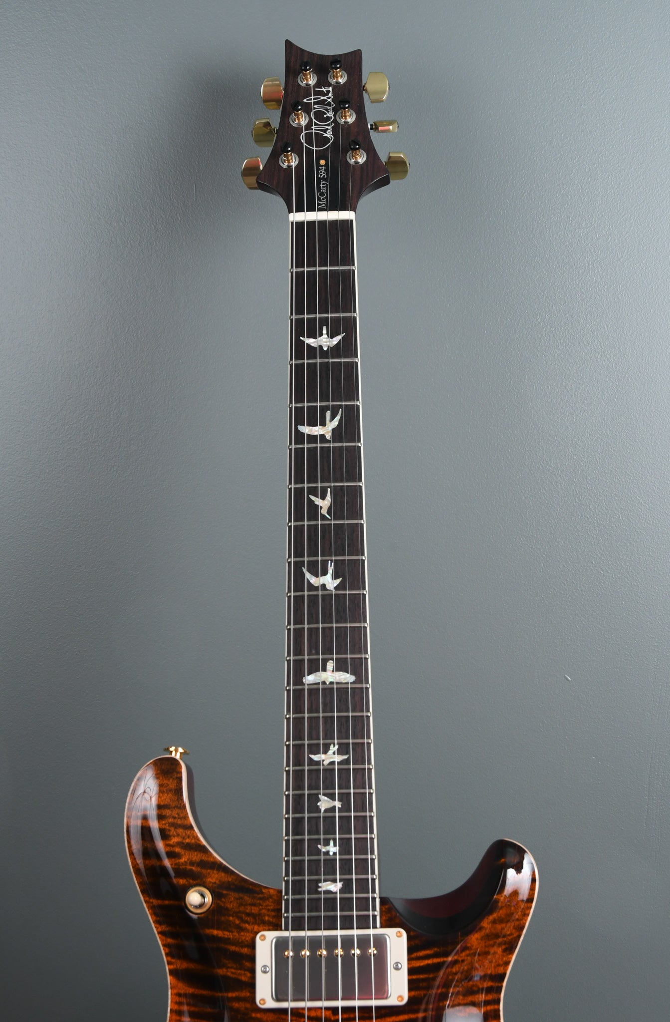 PRS McCarty 594 Orange Tiger 10 Top