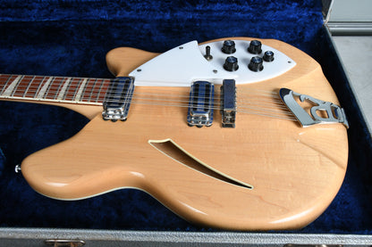 1966 Rickenbacker 360/12 String Maple Glo OHSC