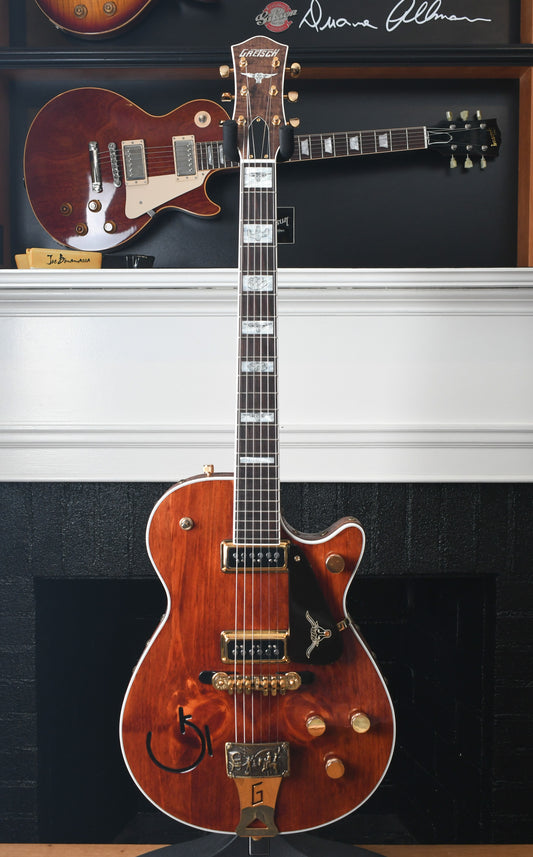 2021 Gretsch Masterbuilt Steven Stern G6130 ’55 Roundup light Relic Knotty Pine