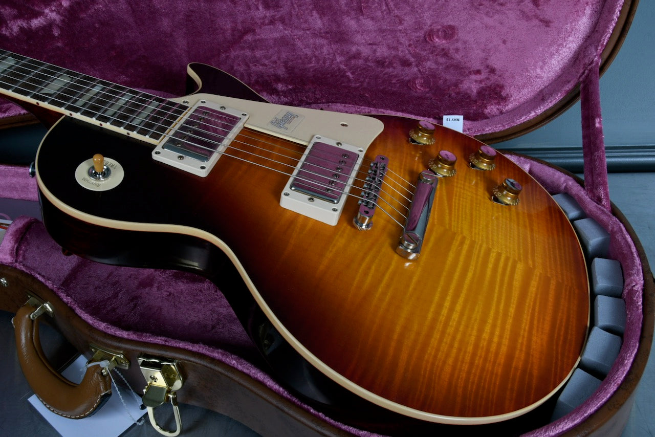 2020 Gibson 60th Anniversary Les Paul V3 1960 R0 Reissue Washed Bourbon Burst OHSC