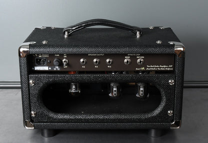 2020 Two Rock Burnside NAMM Head & 1x12 Cabinet Lacquered Black Tweed