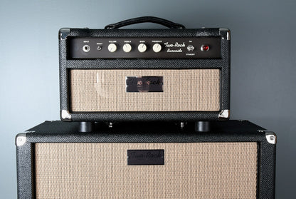 2020 Two Rock Burnside NAMM Head & 1x12 Cabinet Lacquered Black Tweed