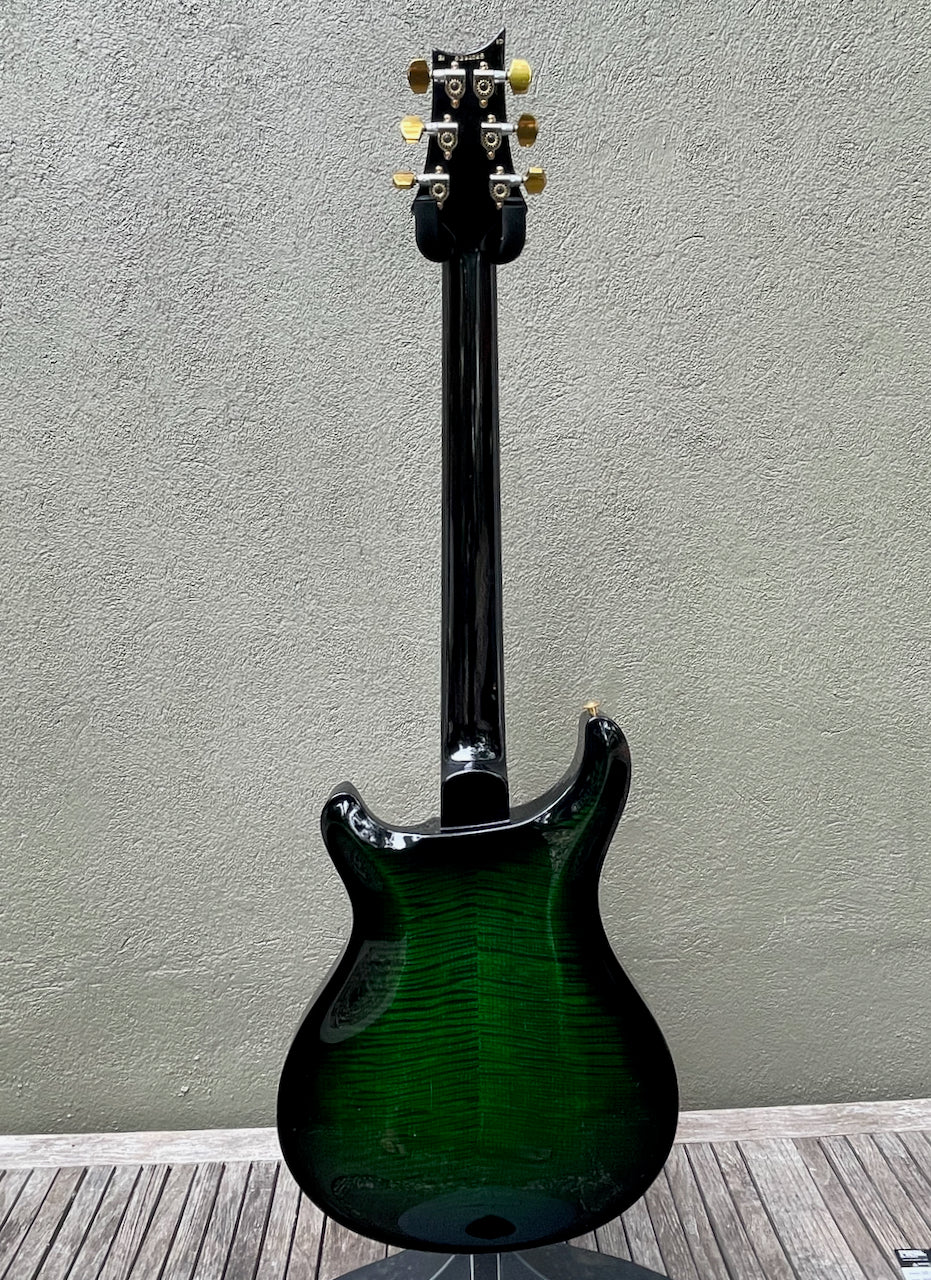 Paul Reed Smith PRS Hollowbody II Piezo 10 Top *Custom Color* Emerald Green Wrap Burst