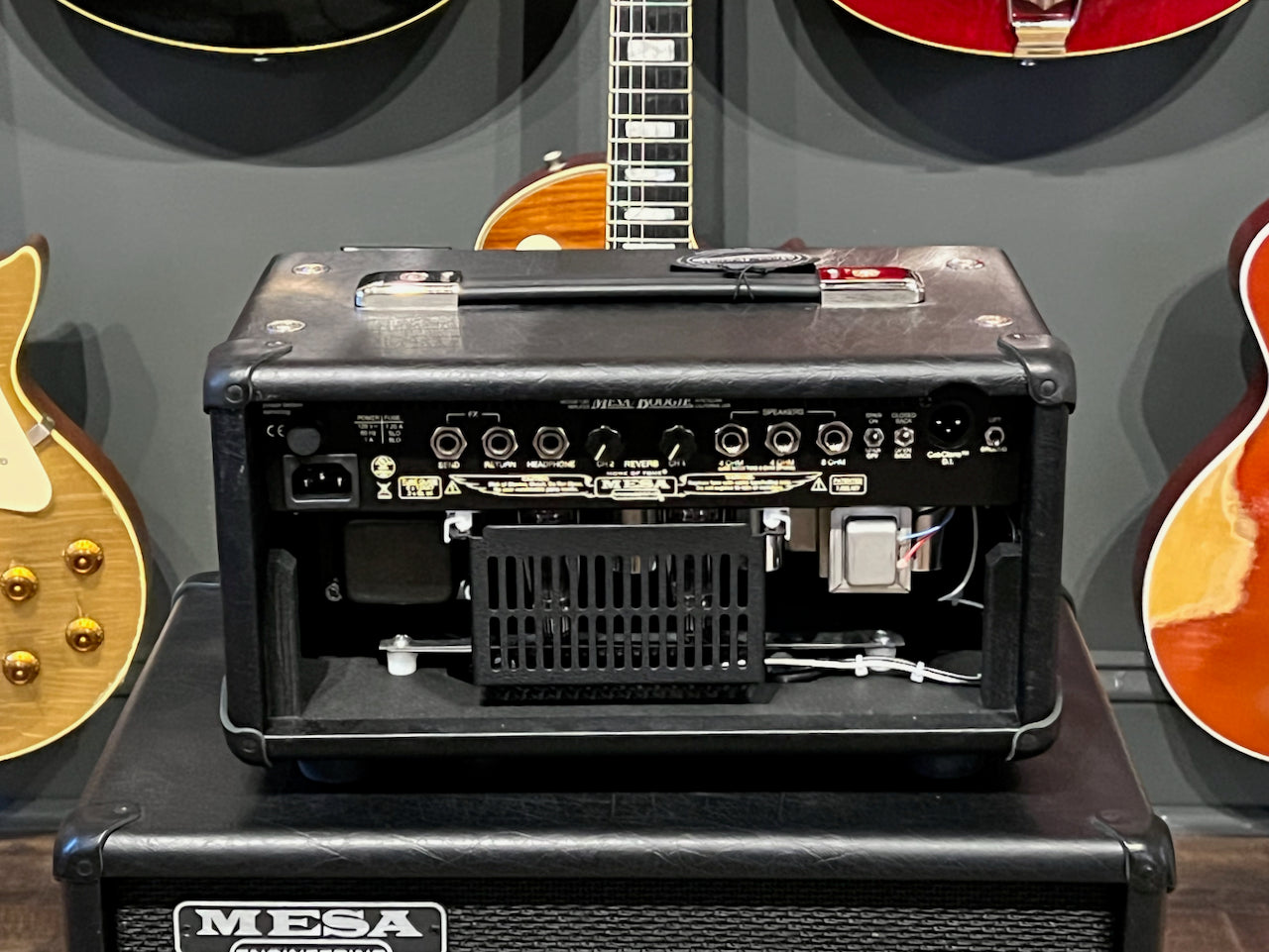 2021 Mesa Boogie Mark V 25 Head & 1x12 Cabinet Black Tolex