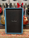 Two Rock Classic Reverb 100/50 Watt Head & 2x12 Set Medium Blue Suede