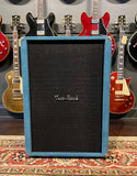 Two Rock Classic Reverb 100/50 Watt Head & 2x12 Set Medium Blue Suede