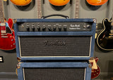 Two Rock Traditional Clean 100/50 Denim Blue Suede & 2x12 Cabinet