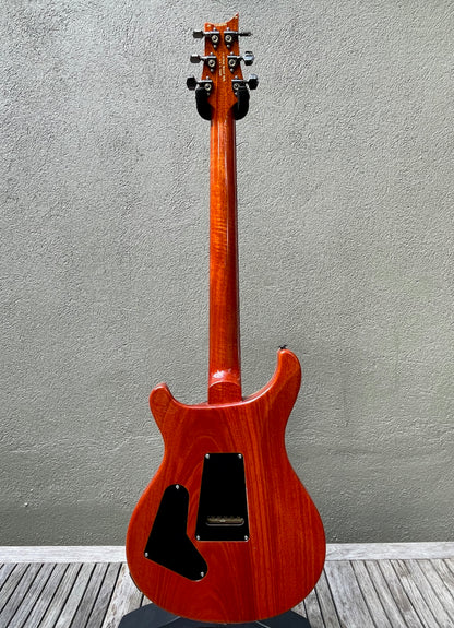 2020 Paul Reed Smith PRS Wood Library Custom 24 Semi Hollow Burnt Maple Leaf