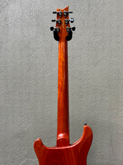 2020 Paul Reed Smith PRS Wood Library Custom 24 Semi Hollow Burnt Maple Leaf