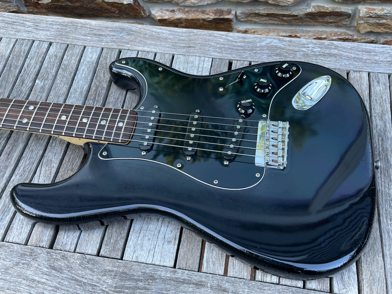 1980 Fender Stratocaster Hardtail Black