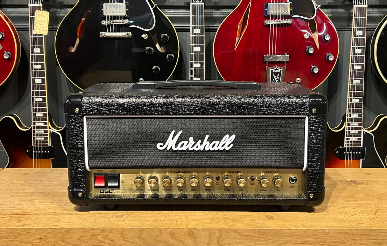 Marshall DSL-20 Head Black Tolex