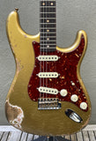 2021 Fender Custom Shop '62 Stratocaster Heavy Relic Aztec Gold