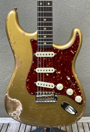 2021 Fender Custom Shop '62 Stratocaster Heavy Relic Aztec Gold