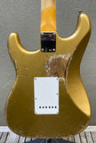 2021 Fender Custom Shop '62 Stratocaster Heavy Relic Aztec Gold
